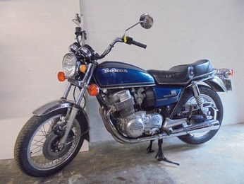 CB 750 HONDAMATIC BLEU