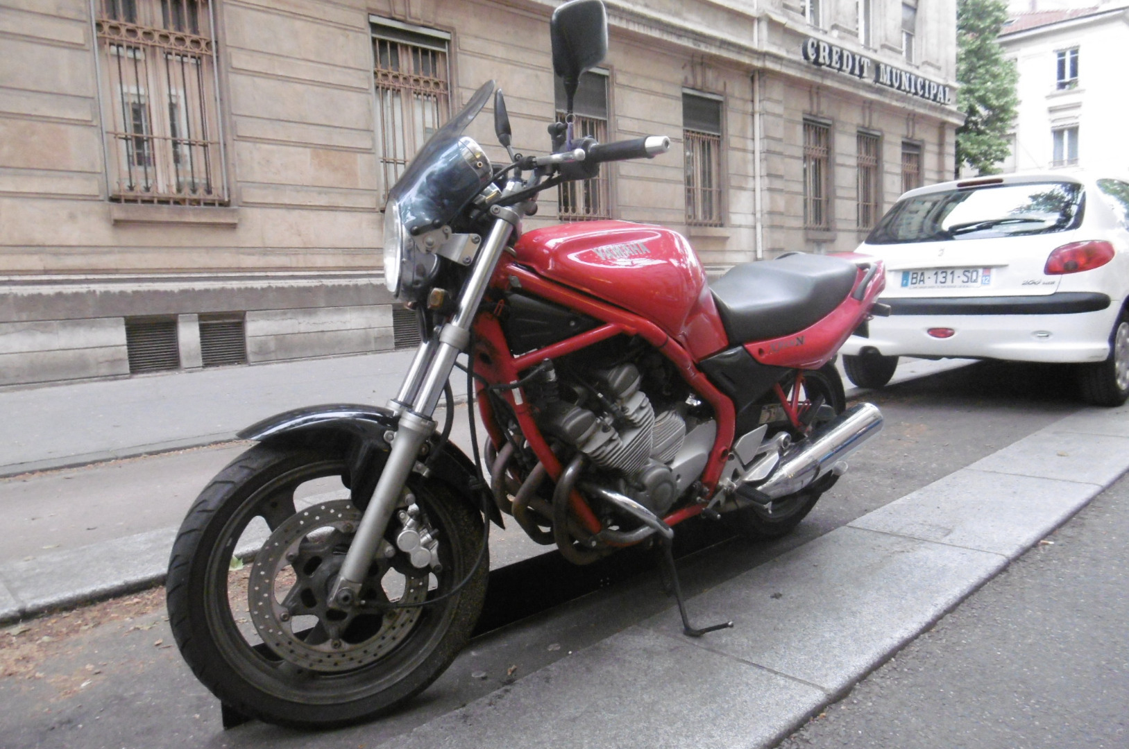 stickers yamaha rouge